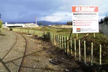 Bare industrial land for sale