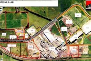 Bare industrial land for sale
