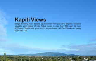 Lot 35 - 5 Kapiti Views, Kakariki Grove, Waikanae