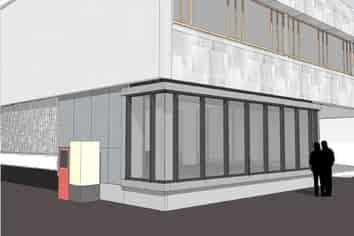 Proposed redevelopment - 650sqm total available