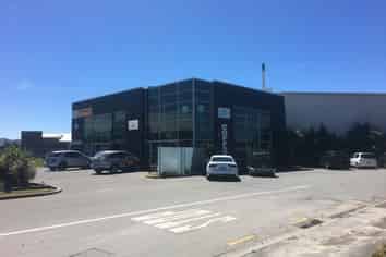 Modern office building