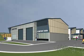 NEW WAREHOUSE OFFICE BUILD