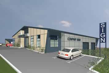 NEW WAREHOUSE OFFICE BUILD