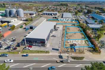 New Omahu Road Sheds - Near Completion