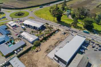 New Omahu Road Sheds - Near Completion