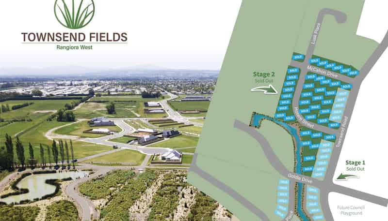 Stage 2 Townsend Fields Subdivision, Rangiora