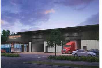 INDUSTRIAL SITE WITH CONCEPT PLANS