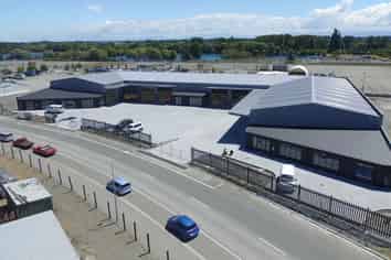 Warehouse and workshops