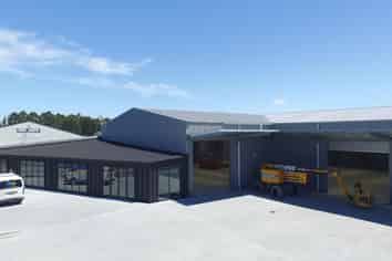 Warehouse and workshops