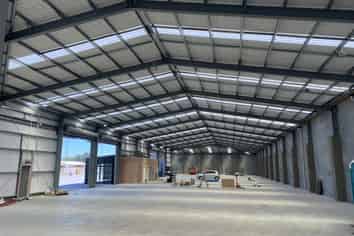 Warehouse and workshops