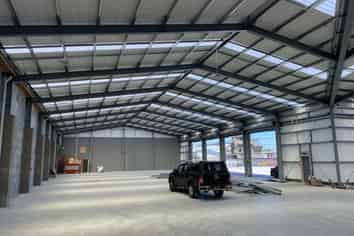 Warehouse and workshops