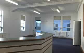 Freshly presented office with reception