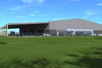 New Warehouse at Hamilton Airport