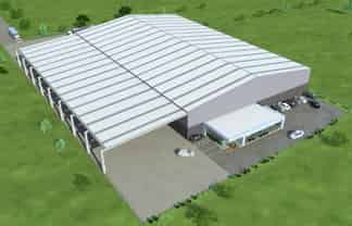 New Warehouse at Hamilton Airport