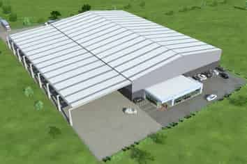 New Warehouse at Hamilton Airport
