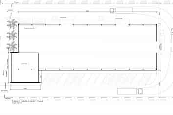 Showroom and warehouse