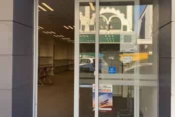 Open-plan retail/office space