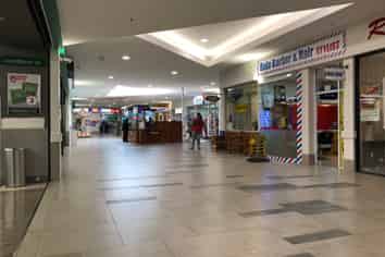 Retail opposite Countdown supermarket in the mall
