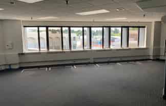 Open plan office space