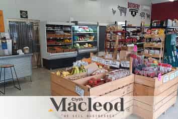 Busy Gourmet Food Store