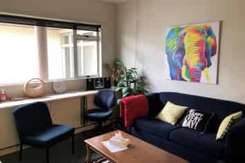 Large office with plenty of off-street parking