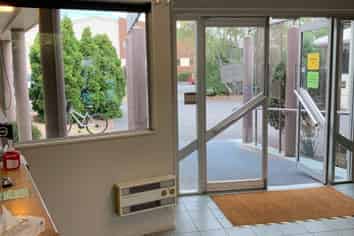 Large office with plenty of off-street parking