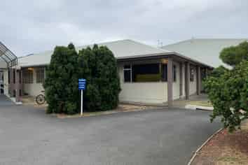 Large office with plenty of off-street parking