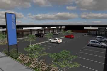 Prestons Road Retail - Development underway