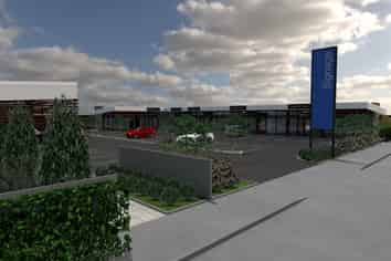 Prestons Road Retail - Development underway