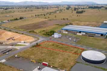 Centrally located industrial section 