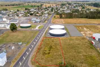 Centrally located industrial section 