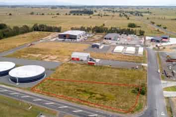 Centrally located industrial section 