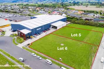 Premium industrial land