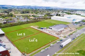 Premium industrial land