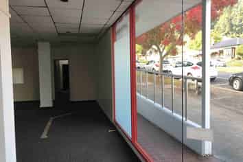 High profile corner - for lease
