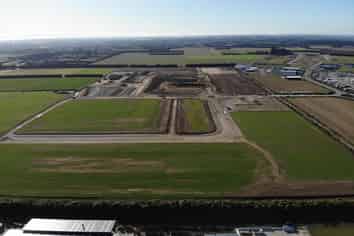 New Industrial Subdivision on Hoskyns Road