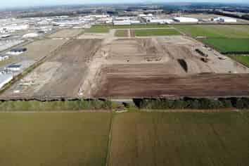 New Industrial Subdivision on Hoskyns Road