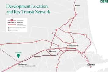 New Industrial Subdivision on Hoskyns Road