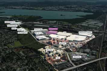 Racked distribution facility