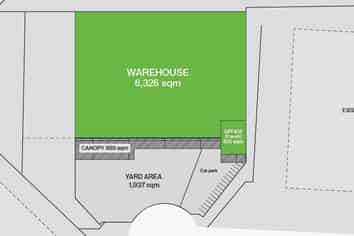 Racked distribution facility