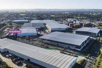 Racked distribution facility