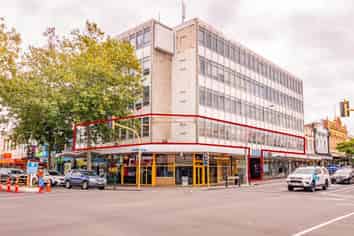 Office space overlooking main street