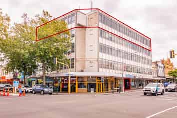 Penthouse office space in the city