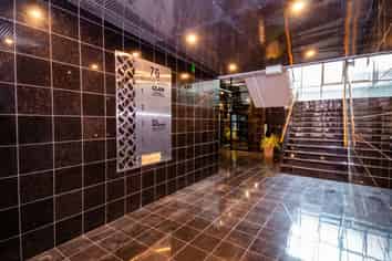 Third level open-plan office space in the city