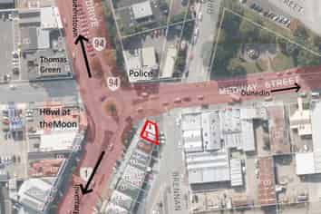 Refit in progress.  "For Lease"