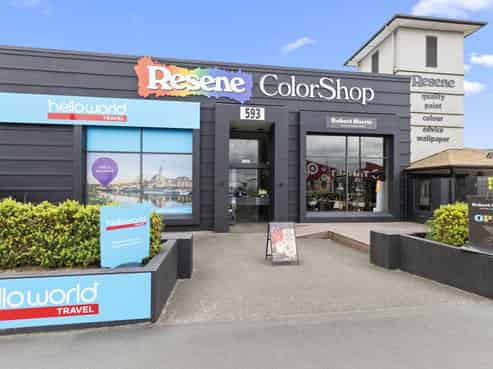 Prime Te Rapa retail space with office for lease