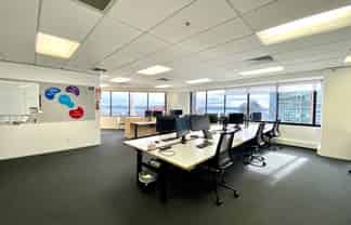 Views from this Tidy Albert Office 