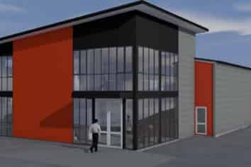 POPULAR WAREHOUSE SIZE & GENEROUS YARD BUILT NEW