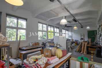 Creative Den with Roller Door