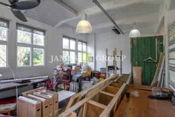 Creative Den with Roller Door